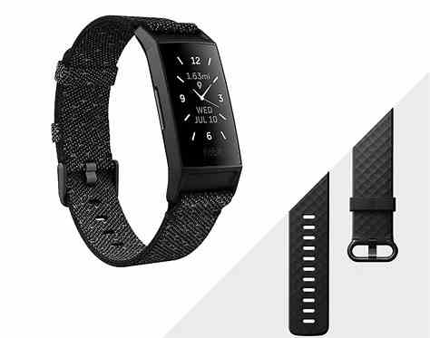 fitbit charge 4 black screen